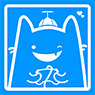 PlayPalMascot Blueのロゴ