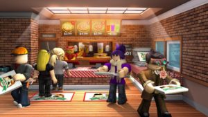 The Roblox game “Toast Your Friends” is collaborating with the popular game  “Work at a Pizza Place”